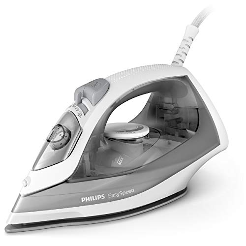 Philips EasySpeed Ferro da Stiro a Vapore - 2000W, Vapore 25g/min, Colpo...